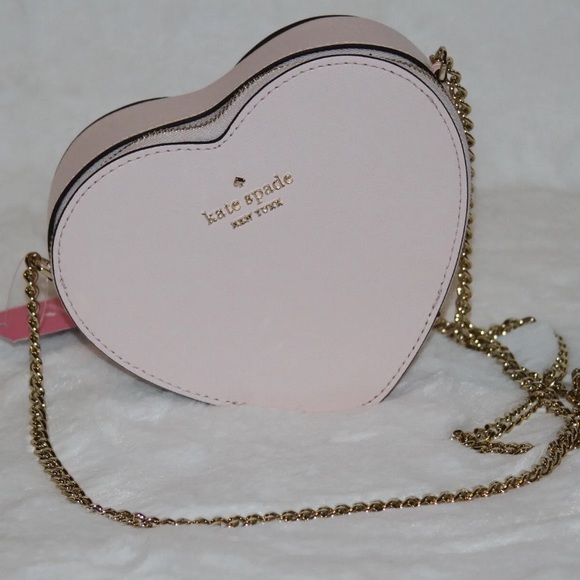 NWT Kate Spade Love Shack Mini Heart Crossbody Bag Purse Handbag - Picture 6 of 10